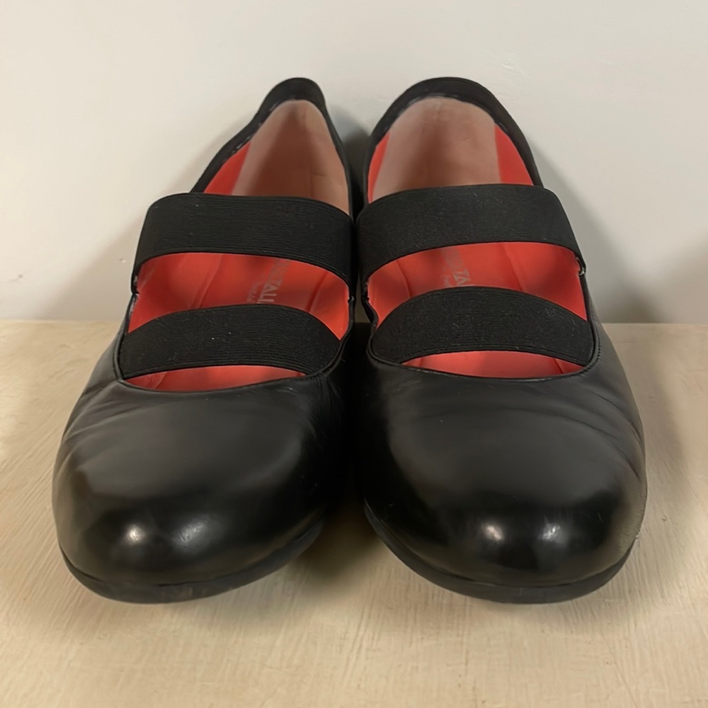 Aquatalia Black Wedges